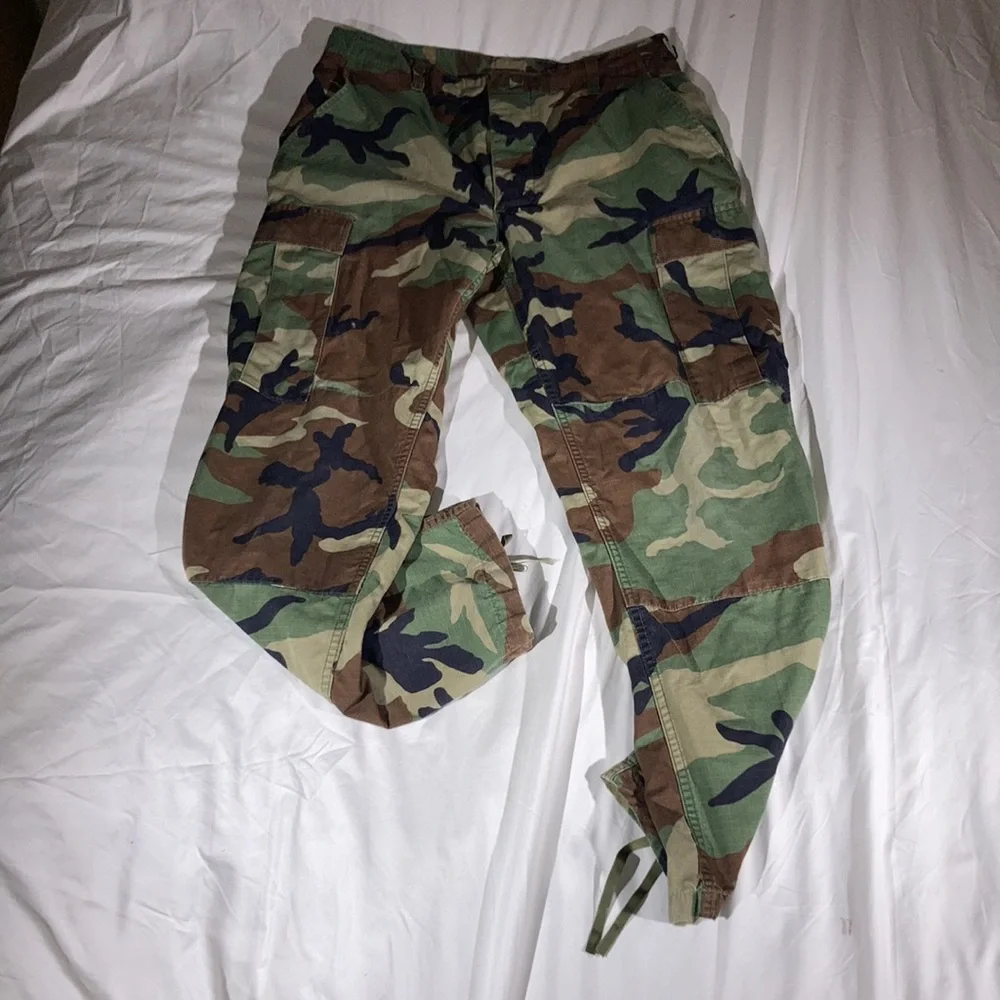 Military Men’s Camouflage Cargo Pants